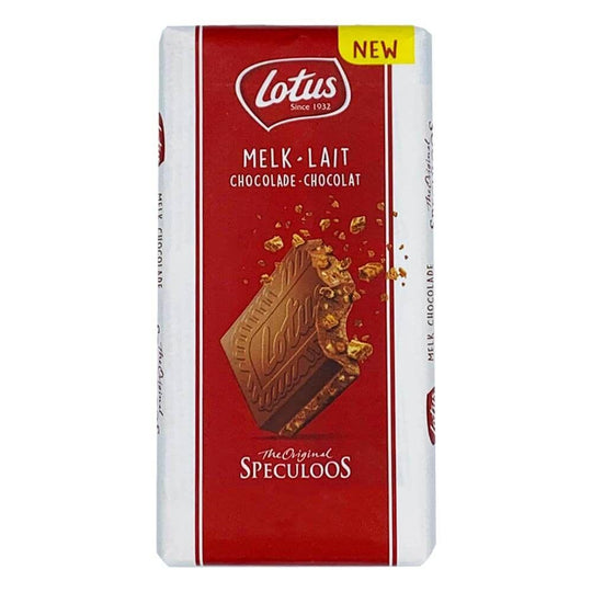 Lotus Biscoff Milk Chocolate Original Speculoos Crumble Bar – Sweets 4 Me